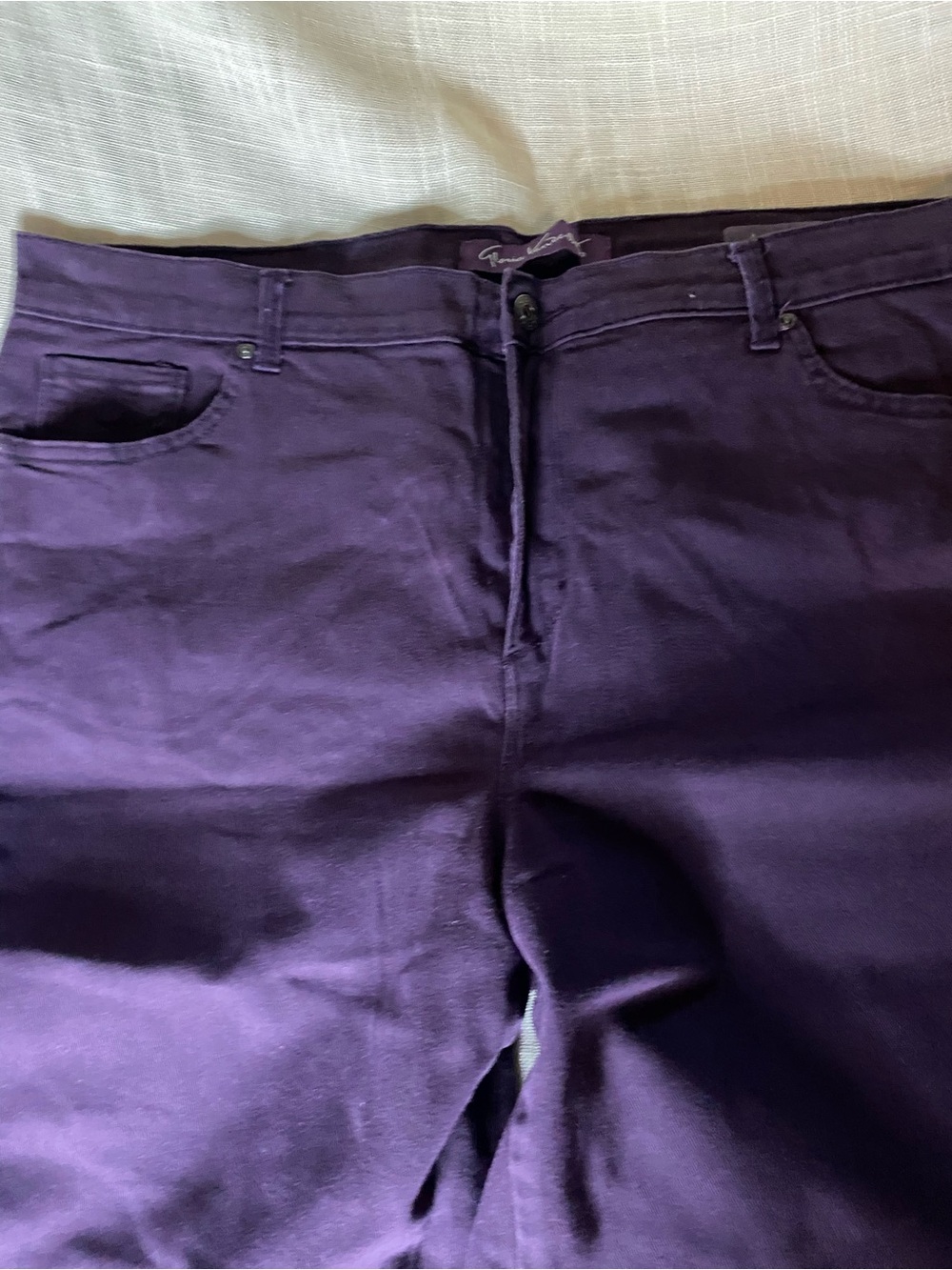 Gloria Vanderbilt Deep Purple Straight Men’s Jeans